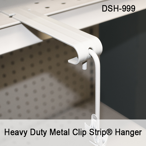 Double Metal Clip Strip® Hanger - Metal, Heavy Duty, DSH-999
