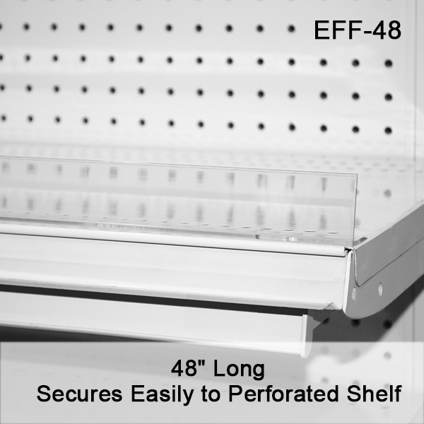 Extruded Front Fence Shelf Fence  Theft Prevention Clip Strip Corp
