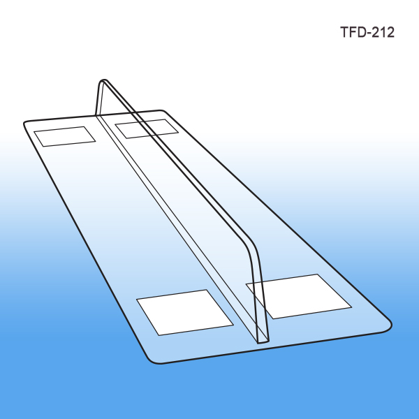 Shelf Dividers  Econo Line & Thermo Formed Plastic Shelf Dividers