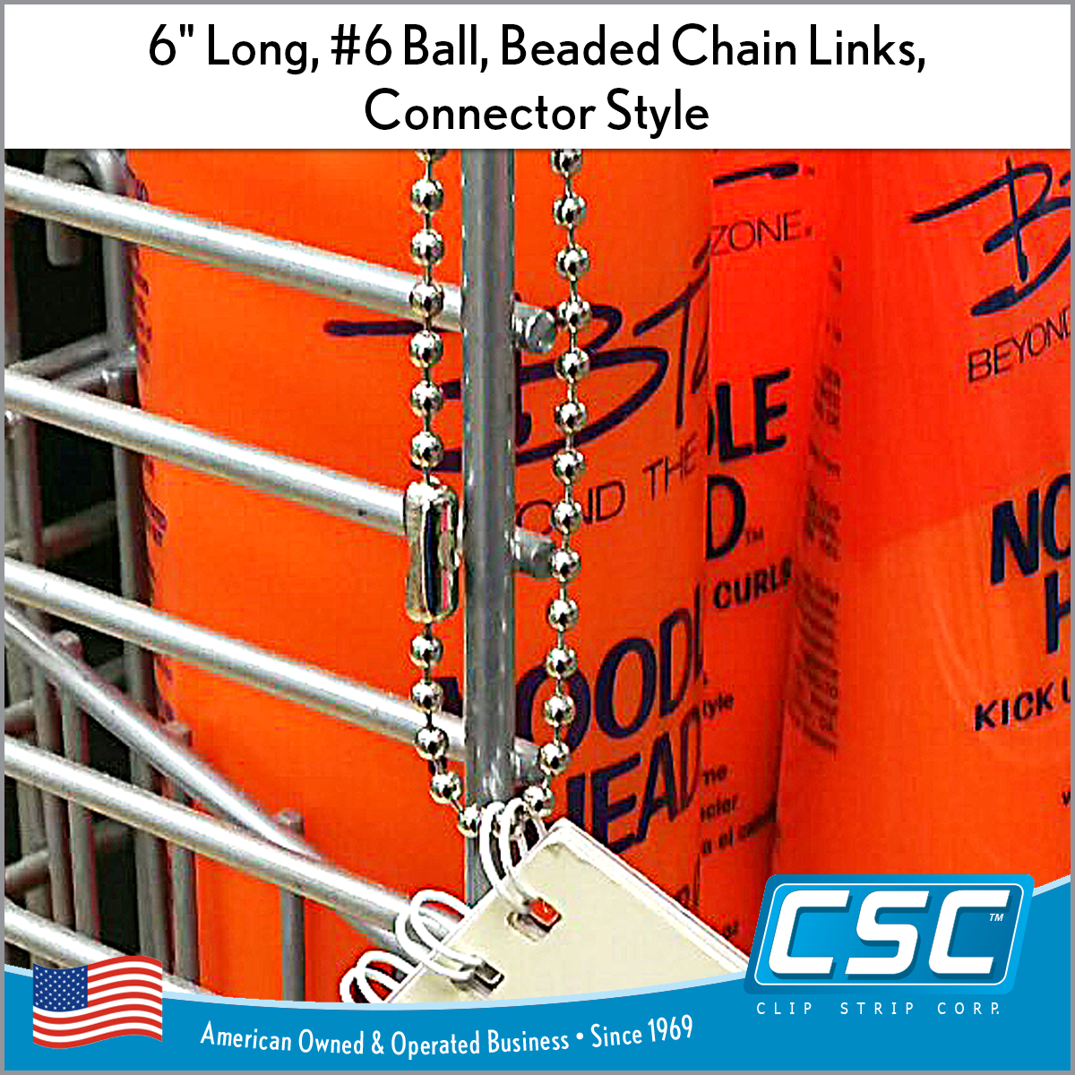 Ball chain #13 - 6mm Connectors. Per gross (100pcs)